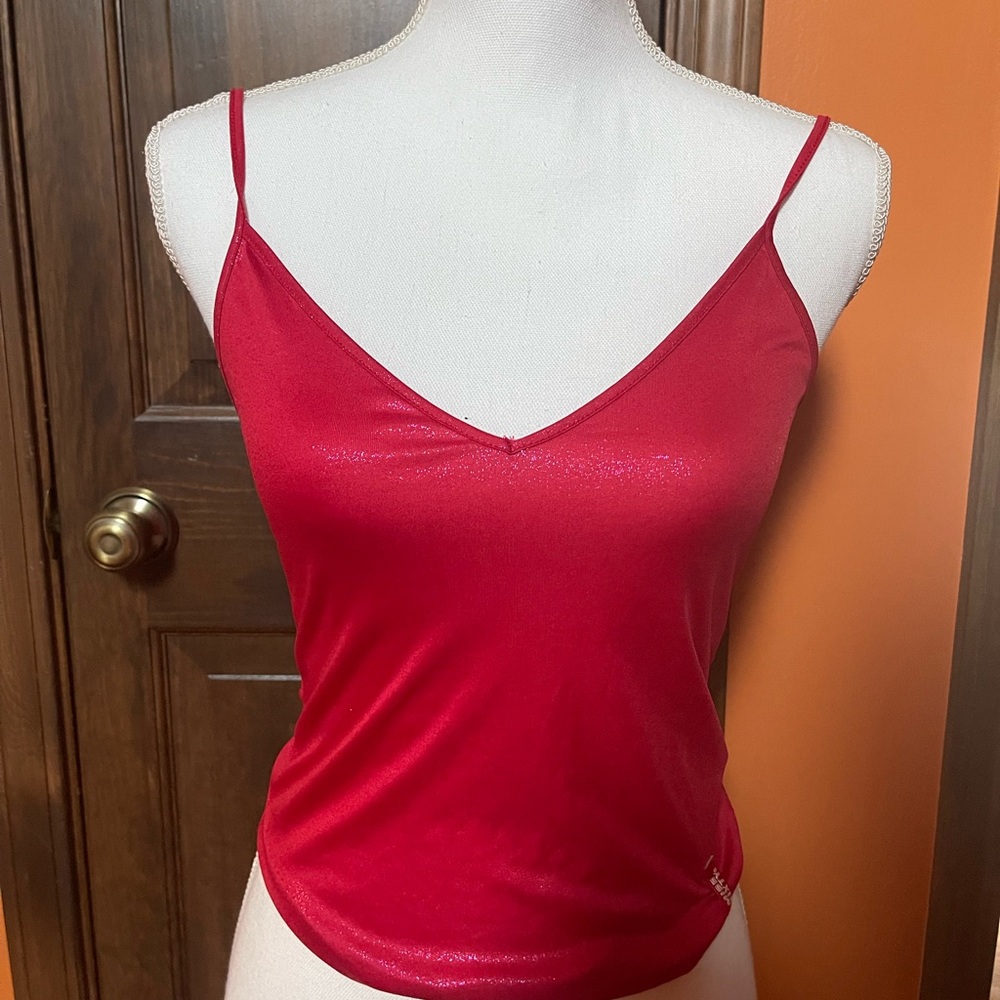 Miss Sixty  red top made in Italy, size M , , beautiful red with metallic shine
